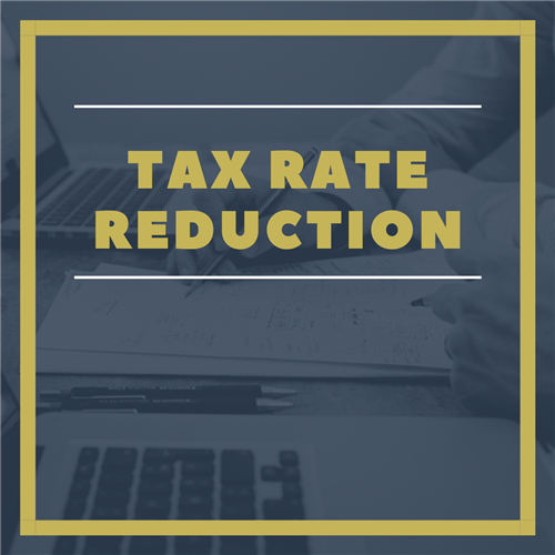  Tax Rate Reduction